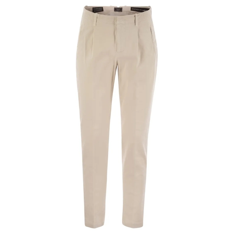 Peserico Anzugshose Casual Cotton Trousers Neutrals