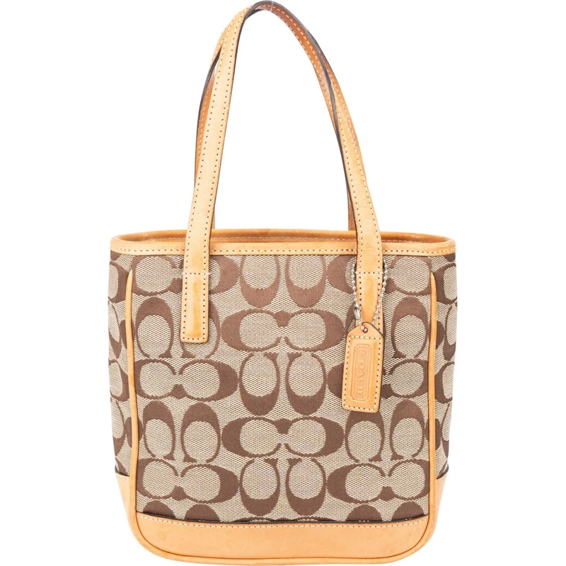 Coach Fourre-tout Coach Monogram Mini Handbag braun