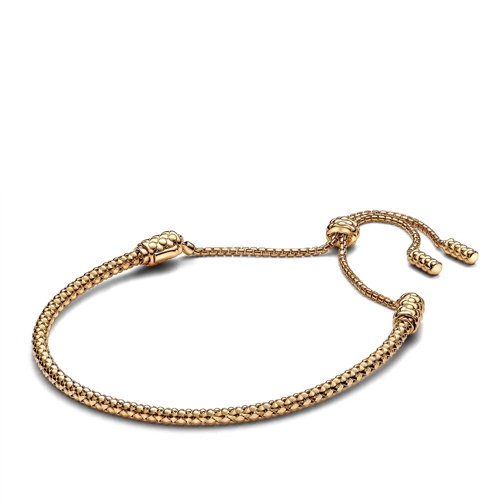 Pandora Studded Chain Slider Bracelet Gold Bracelet