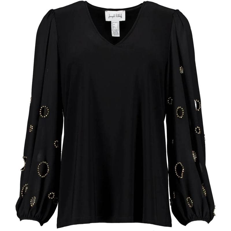 Joseph Ribkoff T-shirt Joseph Ribkoff  Tops Zwart 253084 schwarz