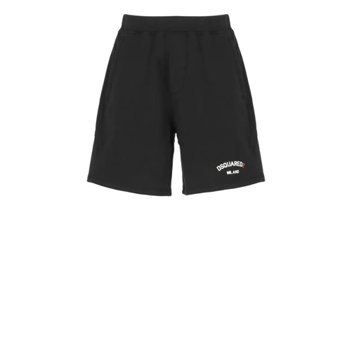 Dsquared2 Legere Shorts Black Cotton Short Black