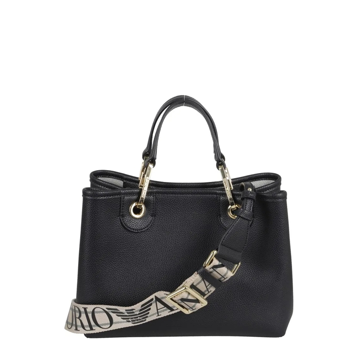 Leder Fashionette Taschen Sale Emporio Armani Myea Bag Black Tote