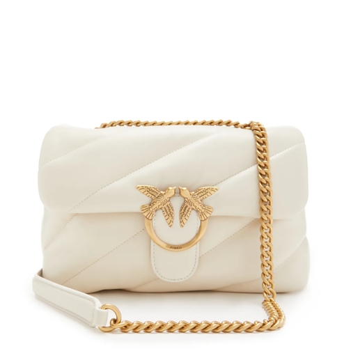 Pinko Crossbodytas Love Puff Classic Cl Bianco Antique Gold