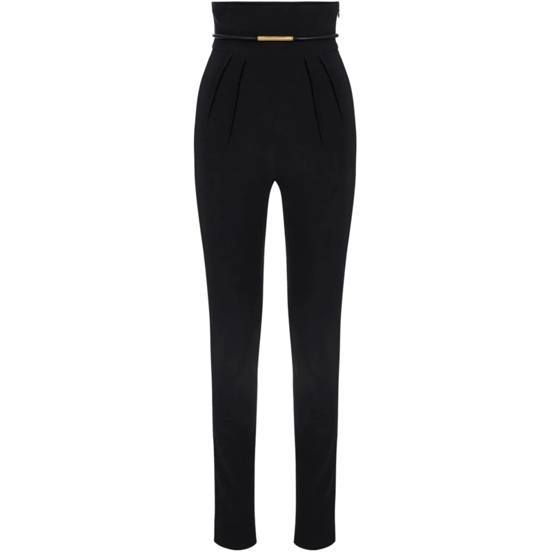 Elisabetta Franchi  Trousers Black schwarz