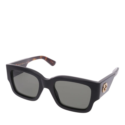 Gucci Sonnenbrille GG1663S-001 Black-Havana-Grey