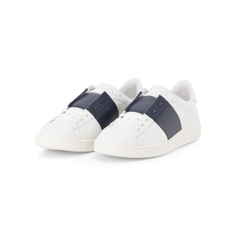 Valentino Garavani Schnürschuhe Sneaker Open Royco weiß