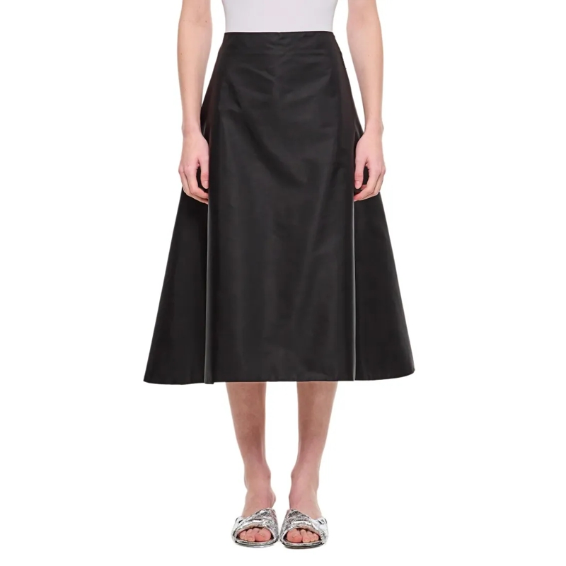 Marni Midirock A-Line Midi Skirt Black