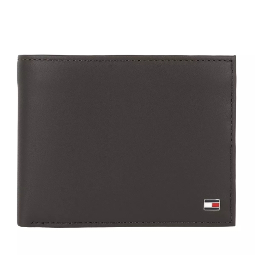 Tommy Hilfiger Eton Creditcarf Flap And Coin Pocket Brown Bi-Fold Portemonnaie