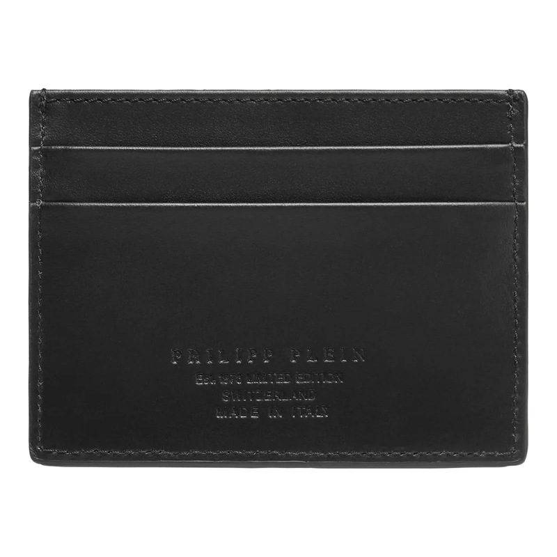 Philipp Plein Geldbörse Inhaber Von Kreditkarten Monogram Mit Schmuckstein schwarz(Image 2)