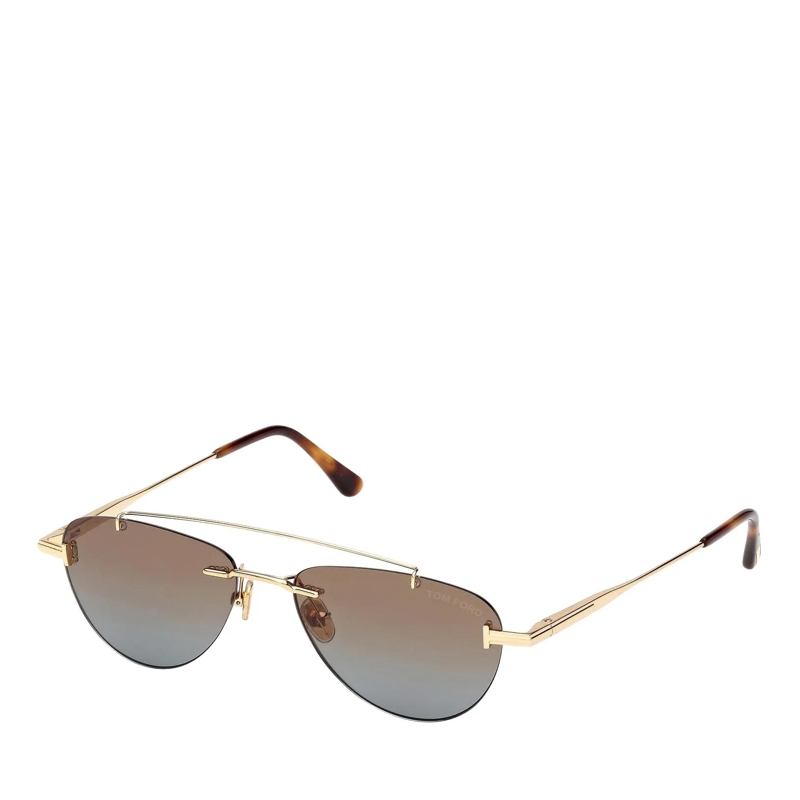 Tom Ford Sonnenbrille ASTOR-02 Shiny Deep Gold