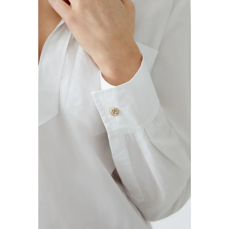 Oui Bluse Bluse weiss (Image 6)