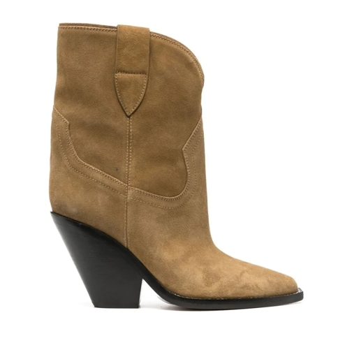 Isabel Marant Stiefel Leyane High Ankle Boots Brown