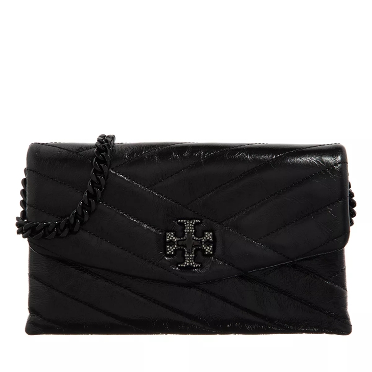 Kira chevron textured chain wallet best sale