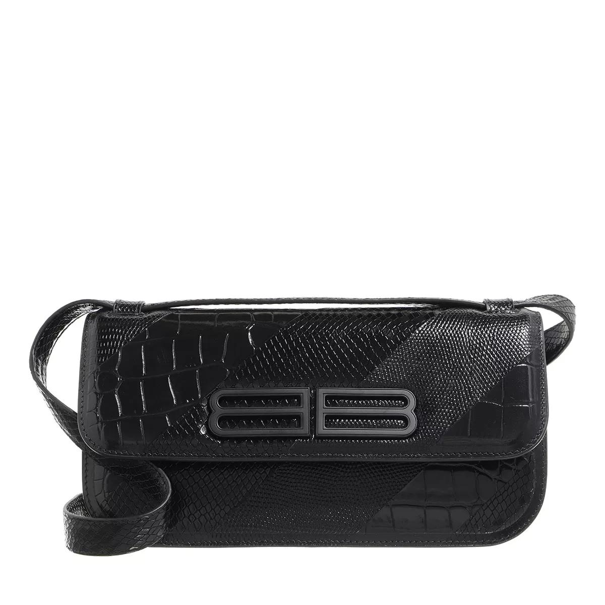 Balenciaga Gossip Shoulder Bag Black Crossbody Bag