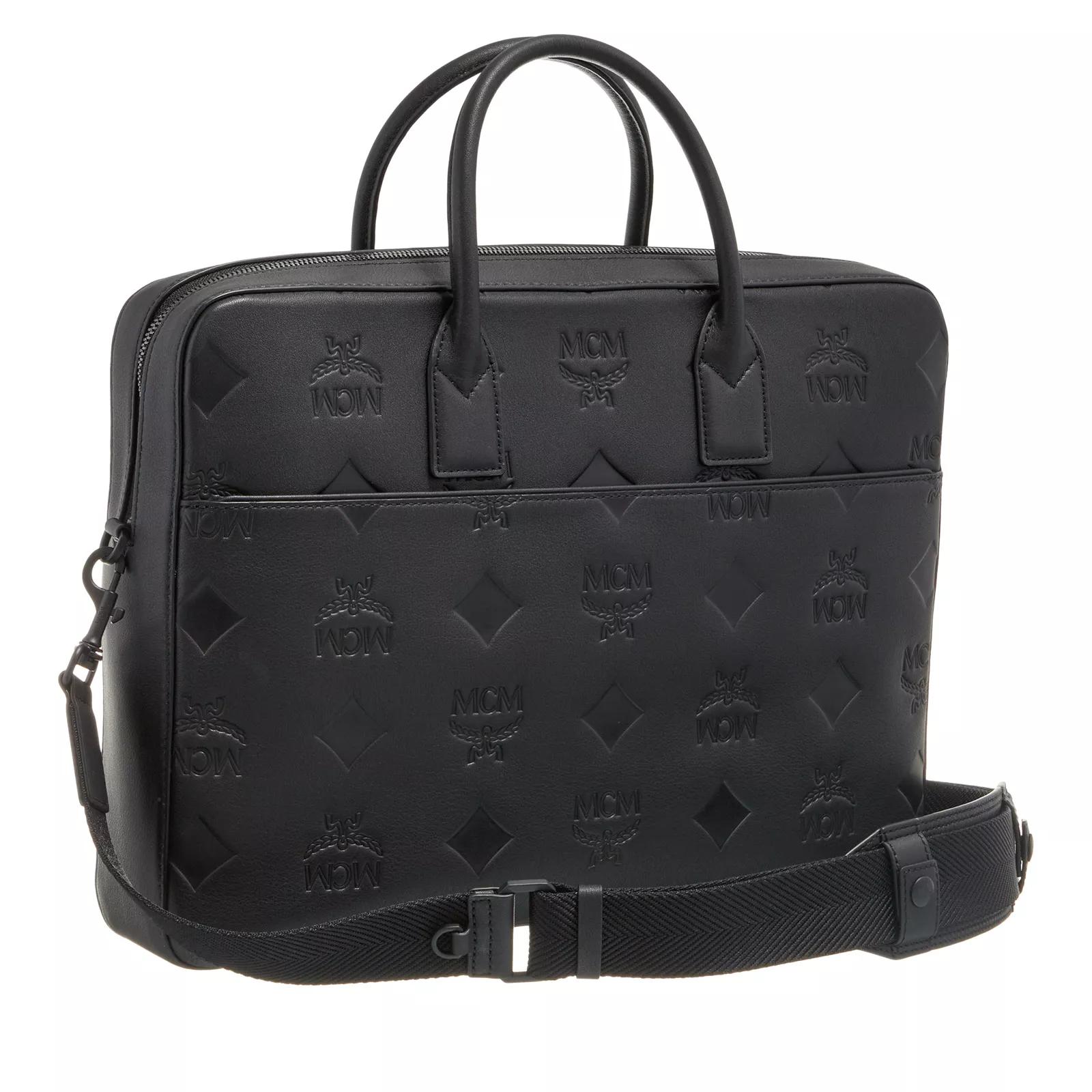 Mcm briefcase hot sale