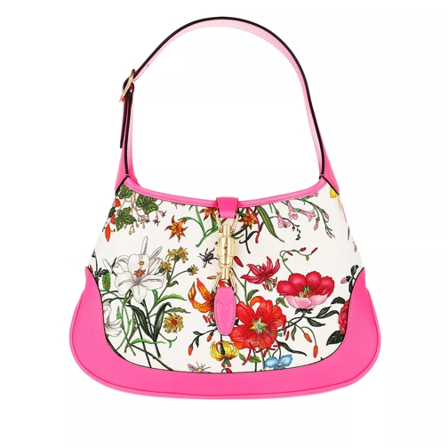 Gucci Jackie Hobo Bag Medium Flora/Fuchsia Hobotas