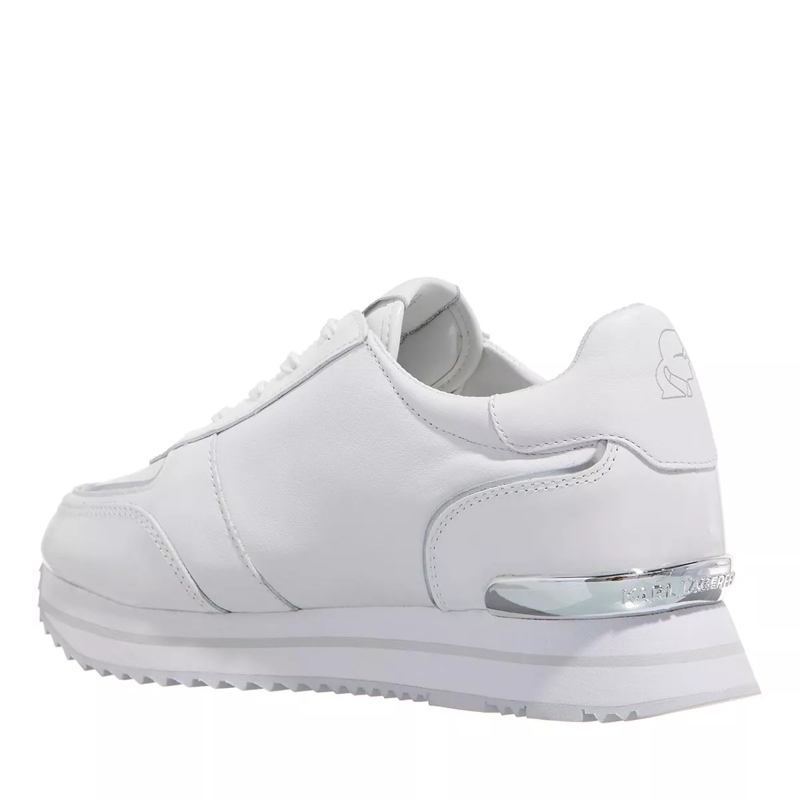 Karl Lagerfeld Low-Top-Sneaker VELOCITA II Karl NFT Lo Lace White Leather Suede(Image 2)