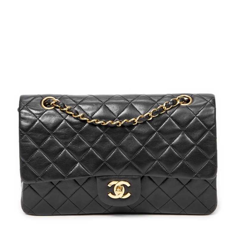 Chanel Crossbody Bag Classic Double Flap 26 schwarz