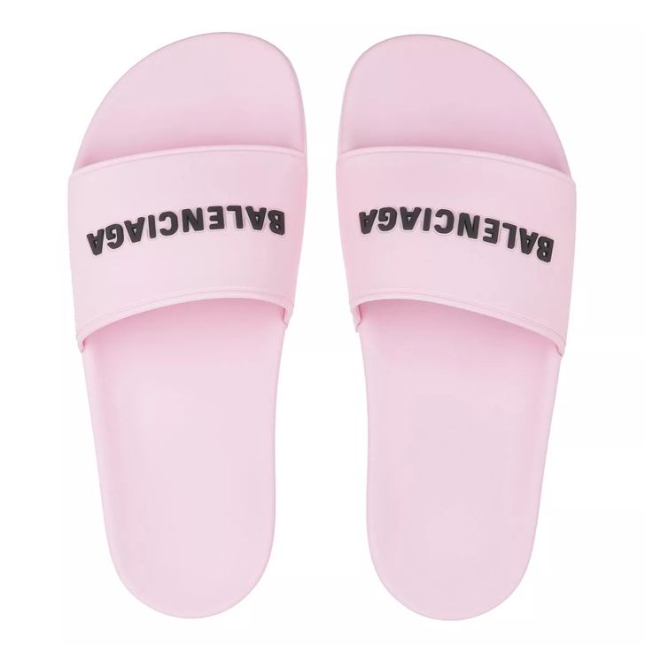 Hot pink best sale balenciaga slides