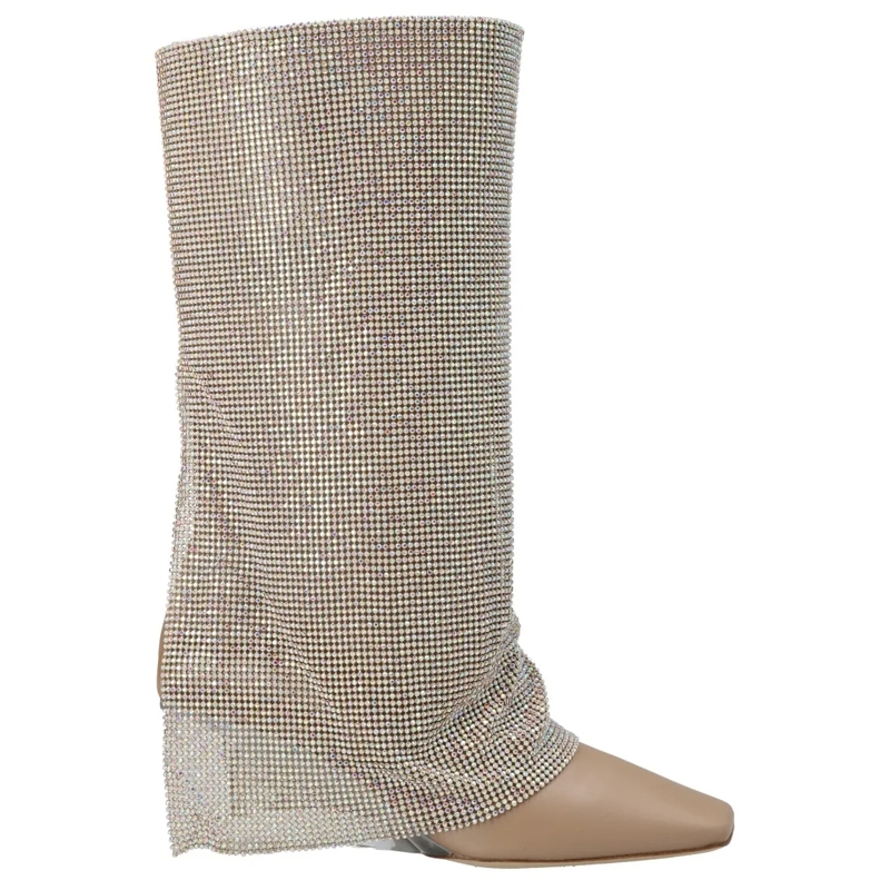 Benedetta Bruzziches Bottes 'Virginia' Boots Neutrals