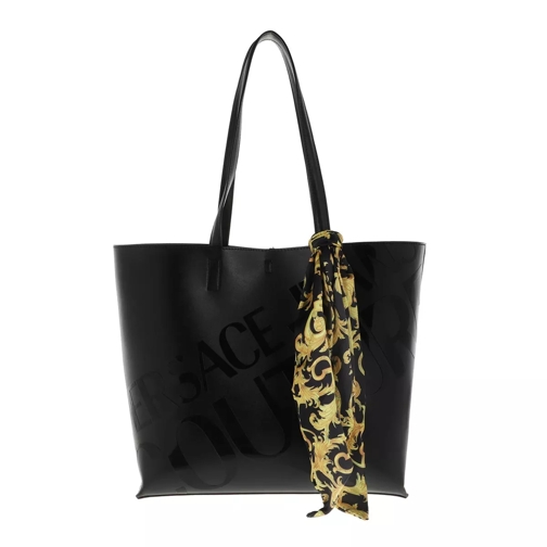 Versace Jeans Couture Tote Bag Leather Black Tote