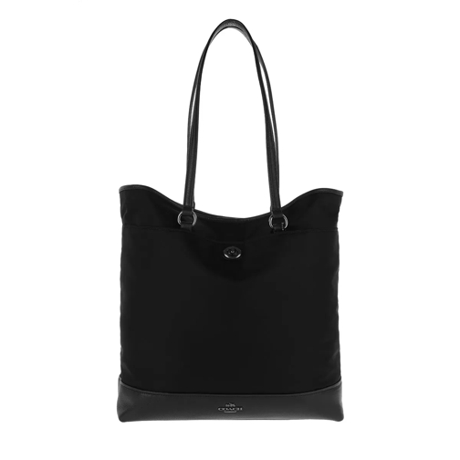 Coach Tote Bag Nylon Black Shopping Bag