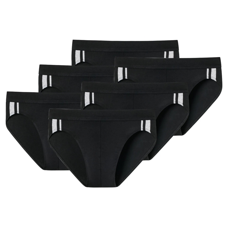 SCHIESSER  6er Pack schwarz