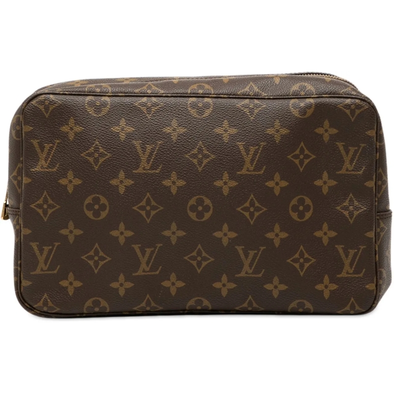 Louis Vuitton Clutch Monogram Trousse Toilette 28 braun
