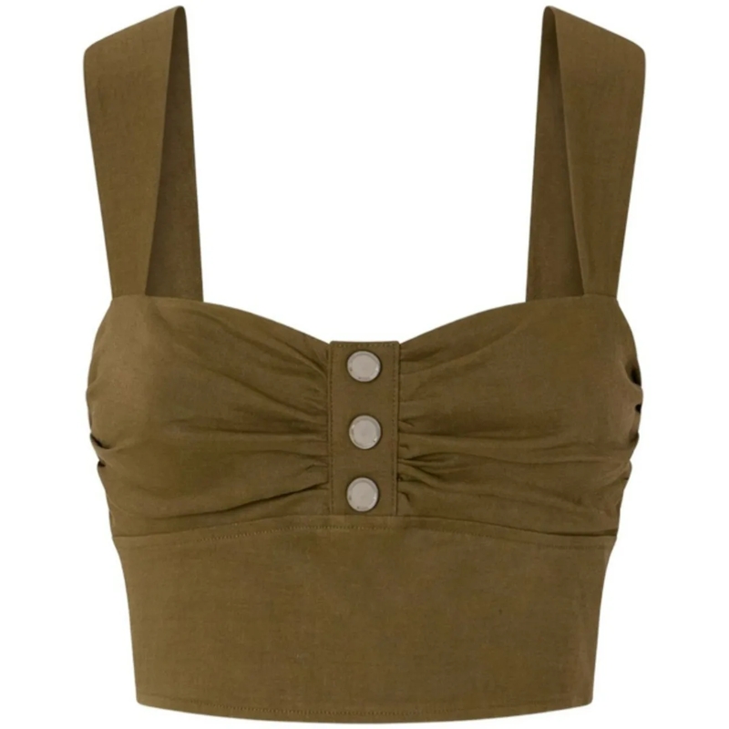 Pinko T-shirt Top Green grün