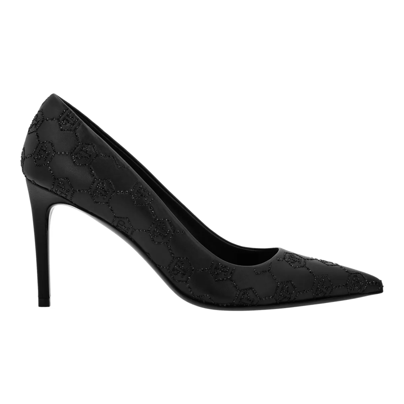 Philipp Plein Pumps Dekolleté Mid Heels Monogram Verziert schwarz(Image 3)