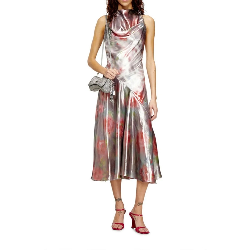 Diesel Jupe midi Dresses Divers mehrfarbig(Image 5)