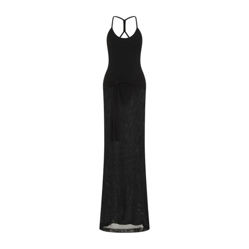 Jacquemus La Robe Maille Nodo Dress Black 