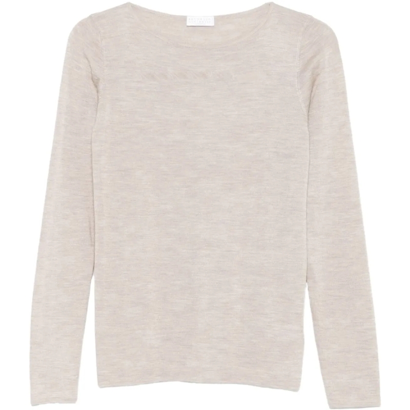 Brunello Cucinelli  Sweaters Leather Brown braun