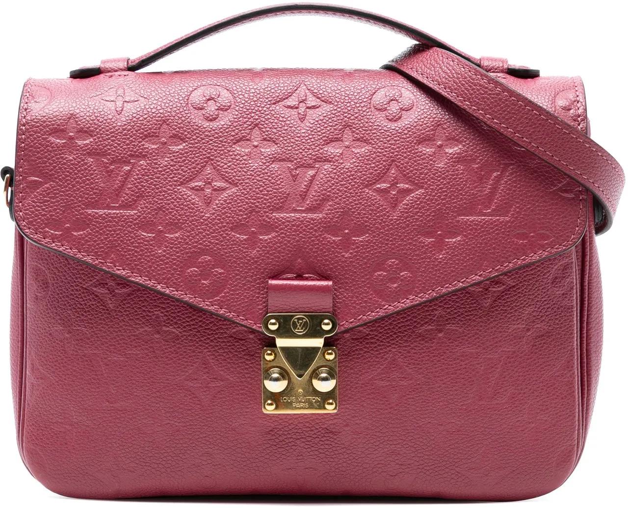 Louis Vuitton Hobo Bags - Monogram Empreinte Pochette Metis - Gr. unisize - in Gold - für Damen