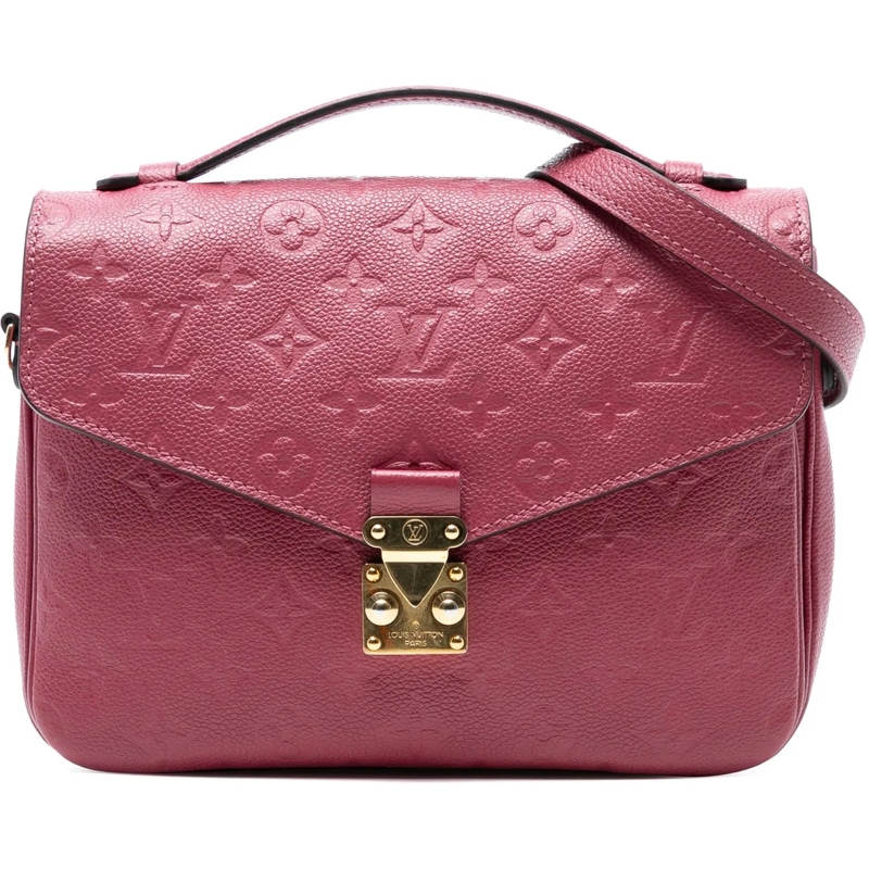 Louis Vuitton Schultertasche Monogram Empreinte Pochette Metis rose