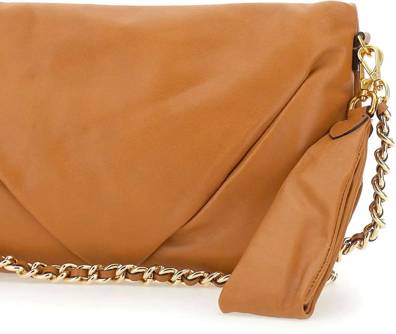 Gianni Chiarini Clutches Bags Brown in bruin