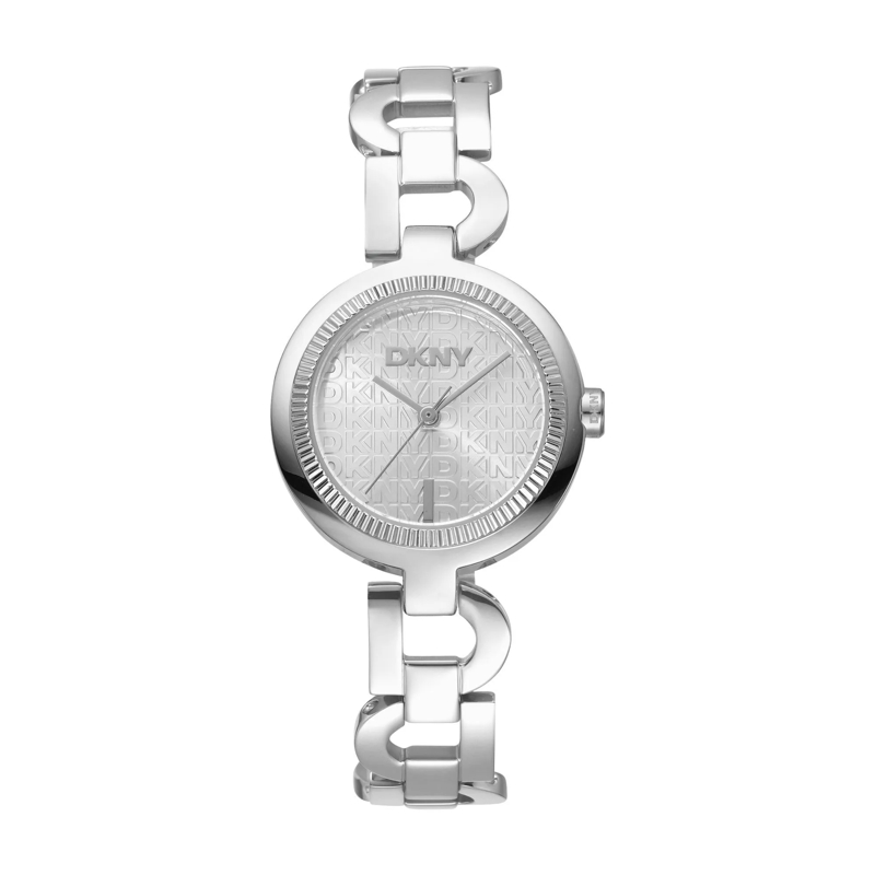 DKNY Quarzuhr Quarzuhr Open Link Watch silber