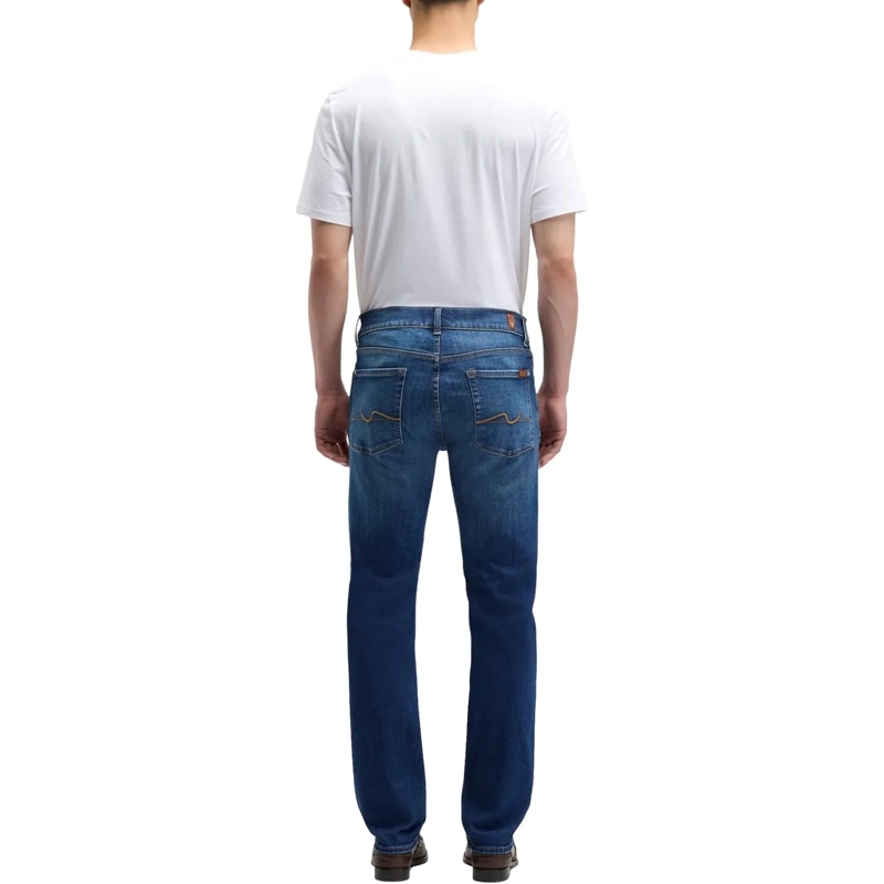 Seven for all Mankind Slim-Fit-Jeans Heren Slimmy Ambition blau(Image 4)