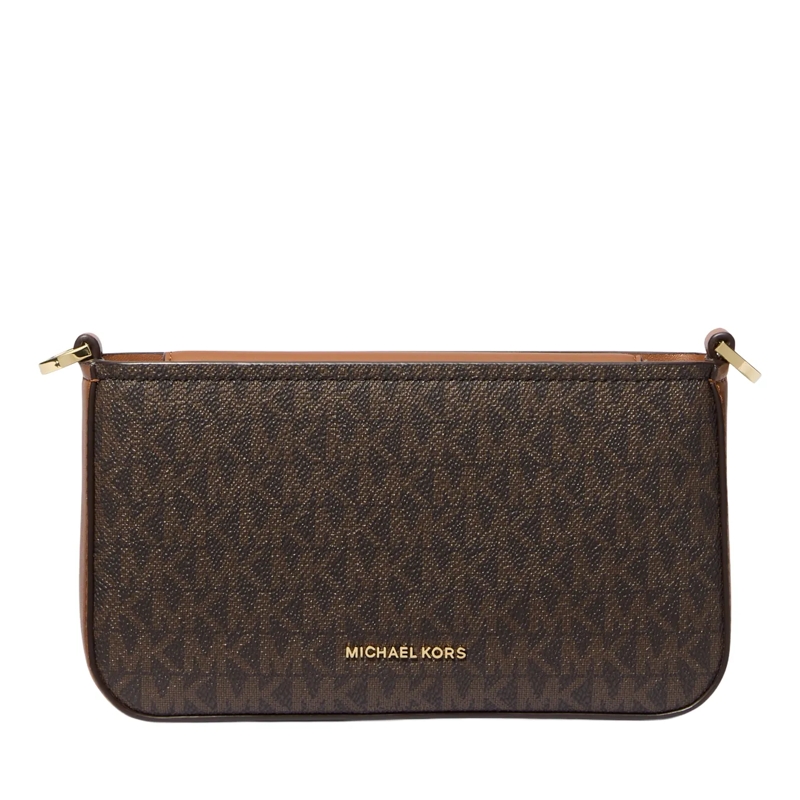 MICHAEL Michael Kors Pochette Sm Conv Xbody Pouchette Brn/acorn(Image 2)