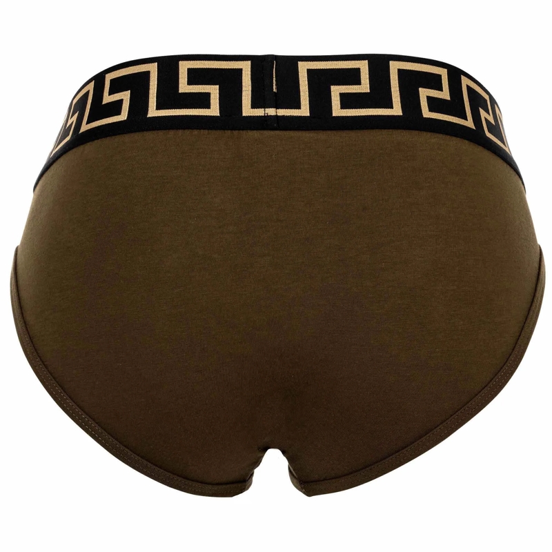 Versace  TOPEKA Slip 1er Pack olivgrün(Image 3)