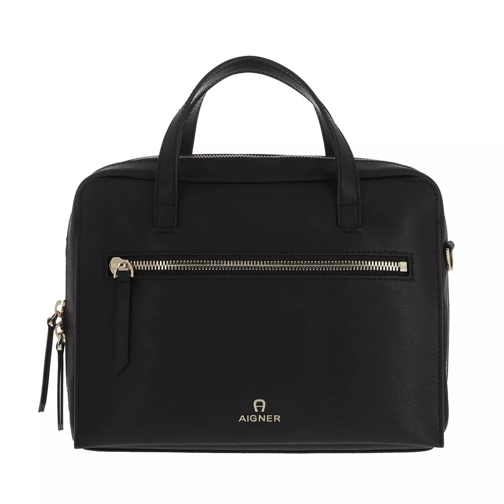 AIGNER Pisa Handle Bag Black Rymlig shoppingväska