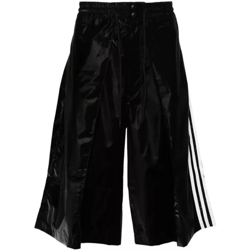 Y-3 Black Stripes Bermuda Shorts Black 