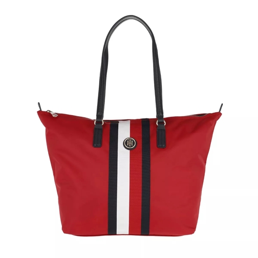 Tommy Hilfiger Poppy Tote Corp Stripe Tommy Red/Corp Stripe Boodschappentas