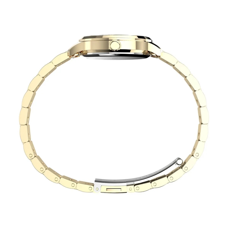 Timex Quarzuhr Quarz-Analoguhr Peyton gold(Image 2)
