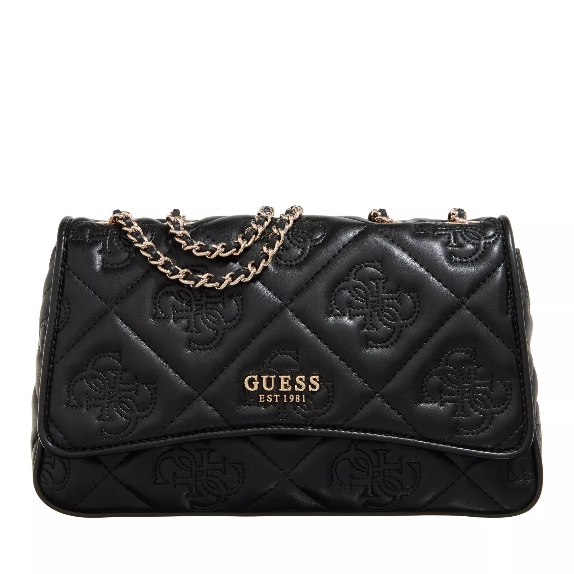 Guess Crossbody Bags - Marieke Convertible Xbody Flap - Gr. unisize - in Schwarz - für Damen