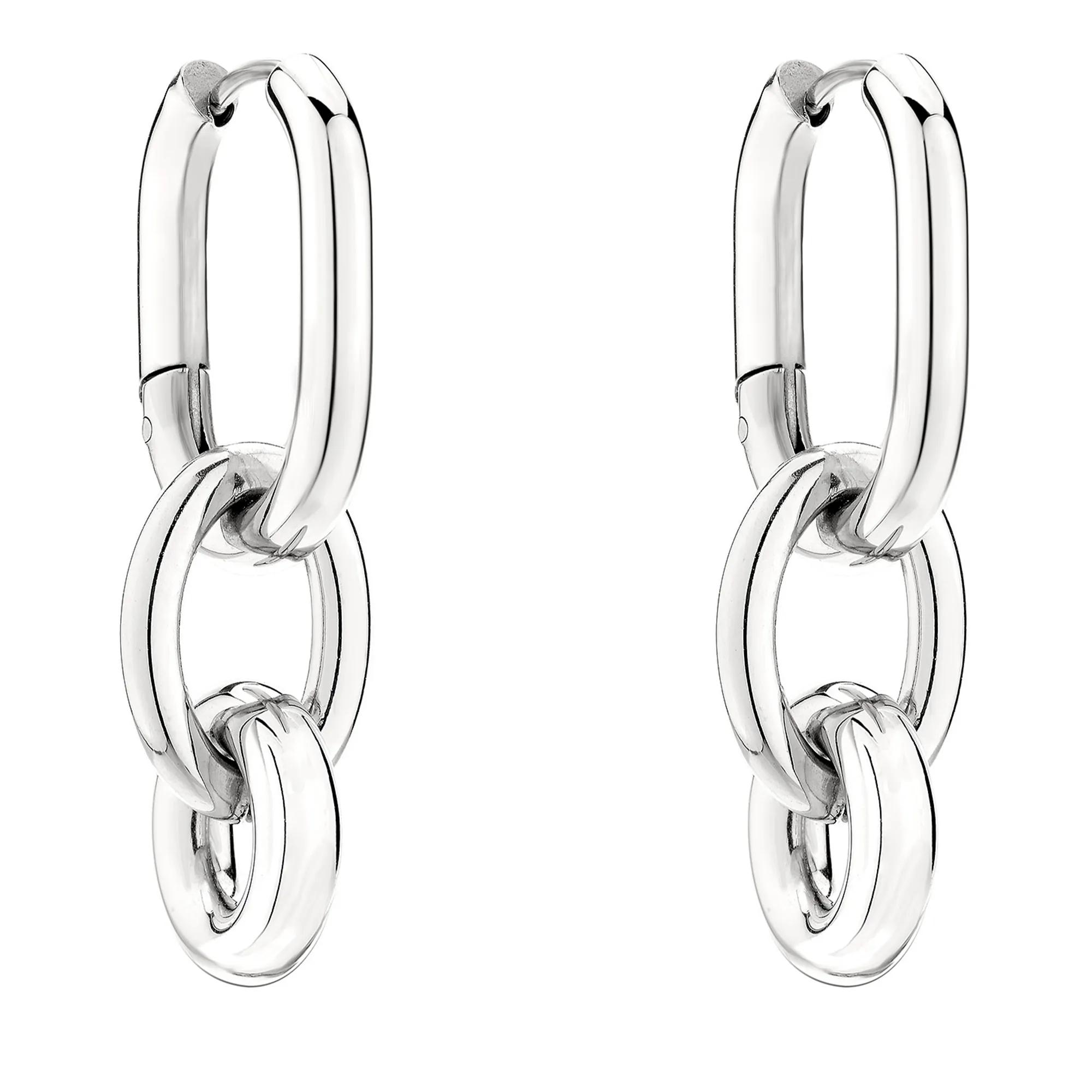 Thumbnail - Liebeskind Berlin Ohrringe - Edelstahl Modern Knot - Gr. unisize - in Silber - für Damen