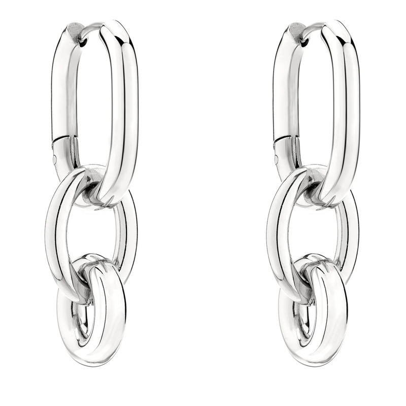 Liebeskind Berlin Ohrstecker Edelstahl Modern Knot silber(Image 6)