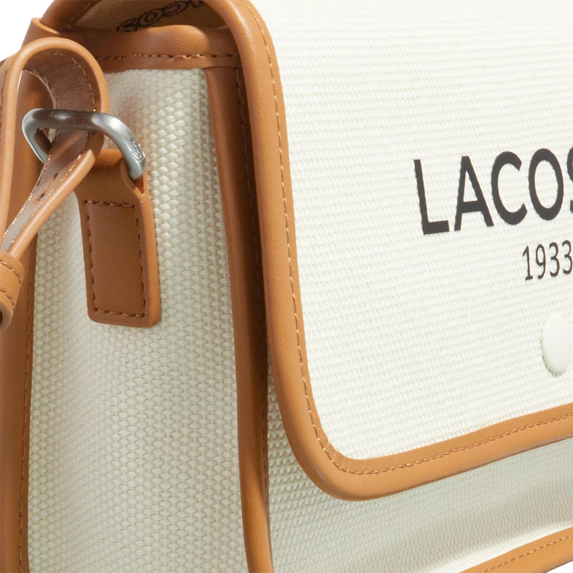 Lacoste Crossbody bags Heritage Canvas Crossover Bag in crème