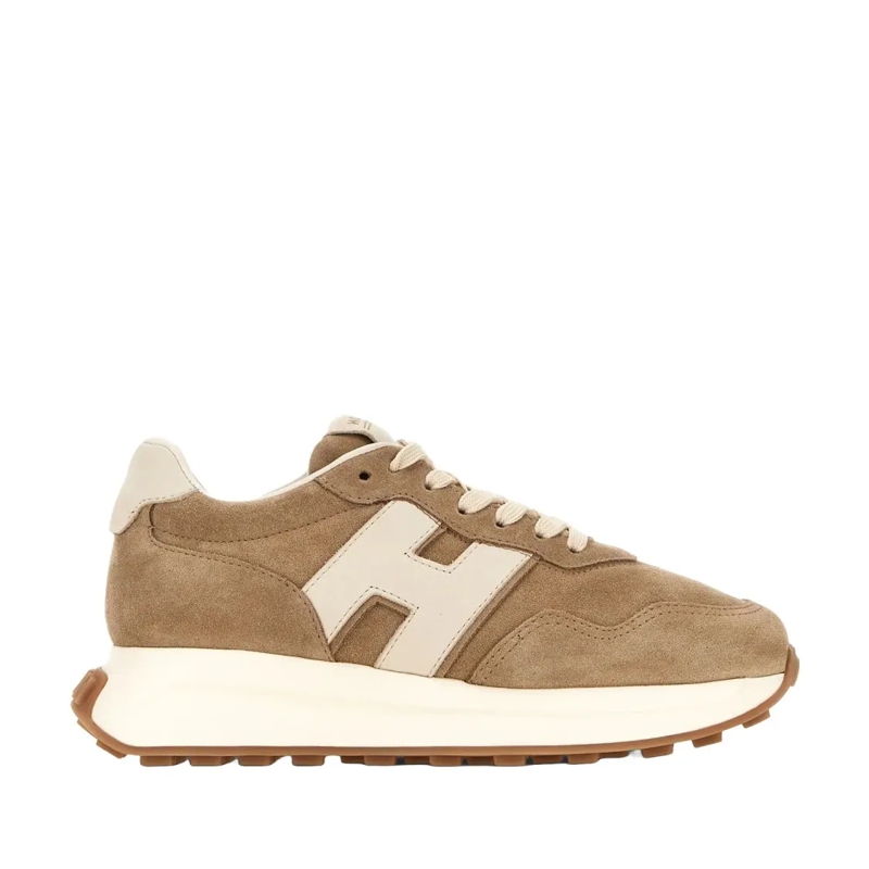 Hogan Lage-top sneaker H641 H Patch Sneakers Brown