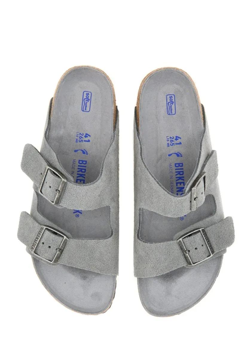 Thumbnail - Birkenstock Sandalen - "Arizona" Sandal - Gr. 37 (EU) - in Grau - für Damen